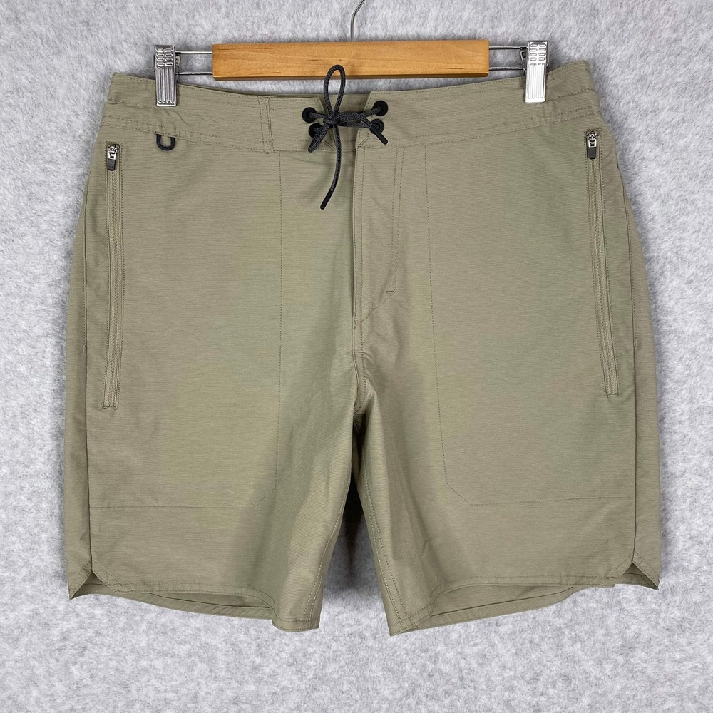 Roark Shorts Mens 31 Khaki Layover Trail 2.0